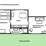 Lahann アパート Saalfeld Saale