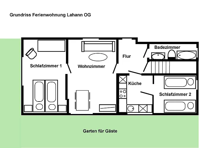 Apartment Lahann Saalfeld Saale